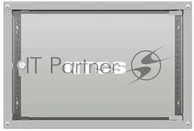 Шкаф коммутационный NTSS LIME (NTSS-WL6U5535GS) настенный 6U 550x350 мм пер. дв. стекл несъемн. бок. пан. 30 кг серый 8.3 кг 110 град. IP20