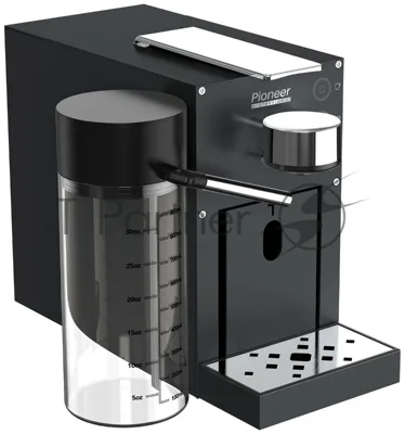 Кофемашина капсульная Pioneer CMA022 черный, исп. кофе - капсулы Nespresso, 1 л, 1400 Вт, 20 бар