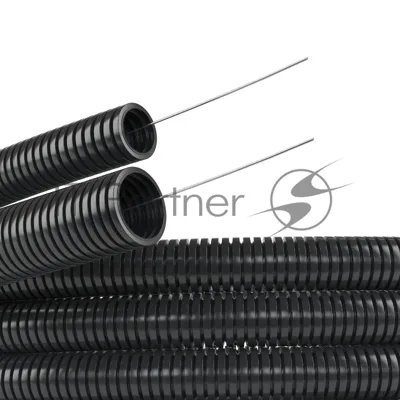 Труба гофрированная DN17 мм ПВ-2 Dвн=16.8 мм Dнар= 21.2 мм полиамид