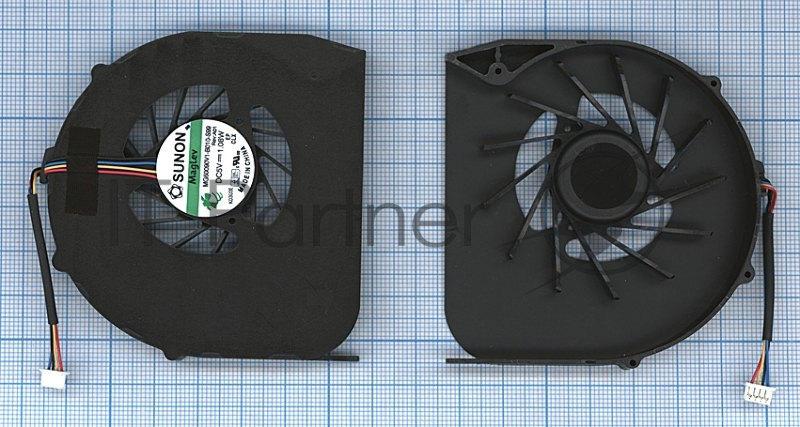 Вентилятор (кулер) для ноутбука Acer Aspire 5740G 5542 (4Pin) 4505542