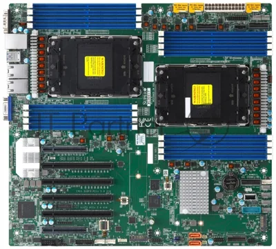 Материнская плата Supermicro MBD-X13DAI-T-B, LGA4677, Intel C741, 16xDDR5, 10xSATA, 2xM.2, 5xPCIe 5.0 x16, 1xPCIe 5.0 x8, D-Sub, 2x10Gb LAN, USB, E-ATX