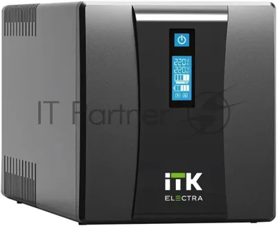 Источник бесперебойного питания Line-interactive 1,2кВА/720Вт, фаза 1/1, LCD дисплей, с АКБ 2х7AH, USB