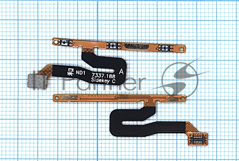 Шлейф кнопки включения и кнопок громкости для Nokia 5
