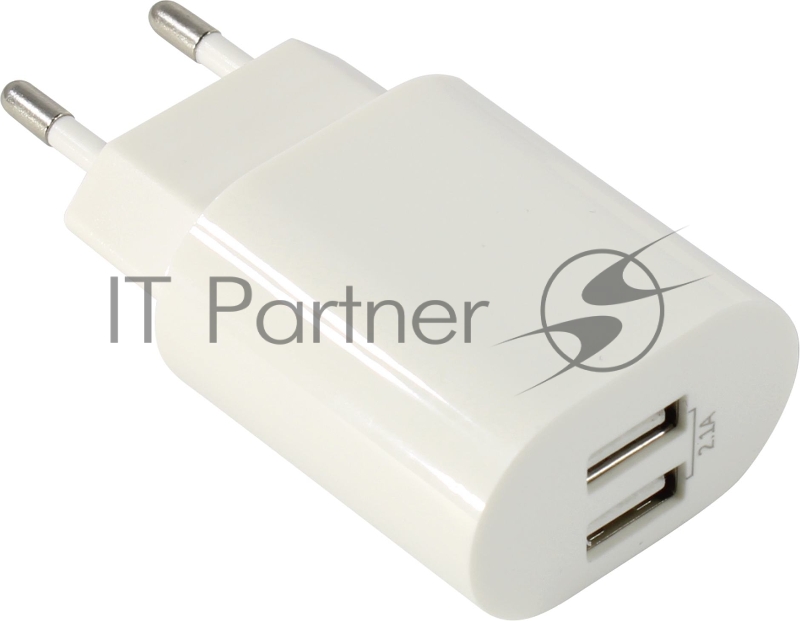 Сетевое зарядное устройство Defender UPC-24 2XUSB 5V/2.1A