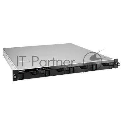 Сетевой накопитель ASUSTOR AS6504RD 4Bay/Intel Atom C3538, 2.1GHz/8GB DDR4/noHDD,LFF(HDD,SSD),/2x1GbE(LAN)/4xUSB3.2; 90IX01H0-BW3S00