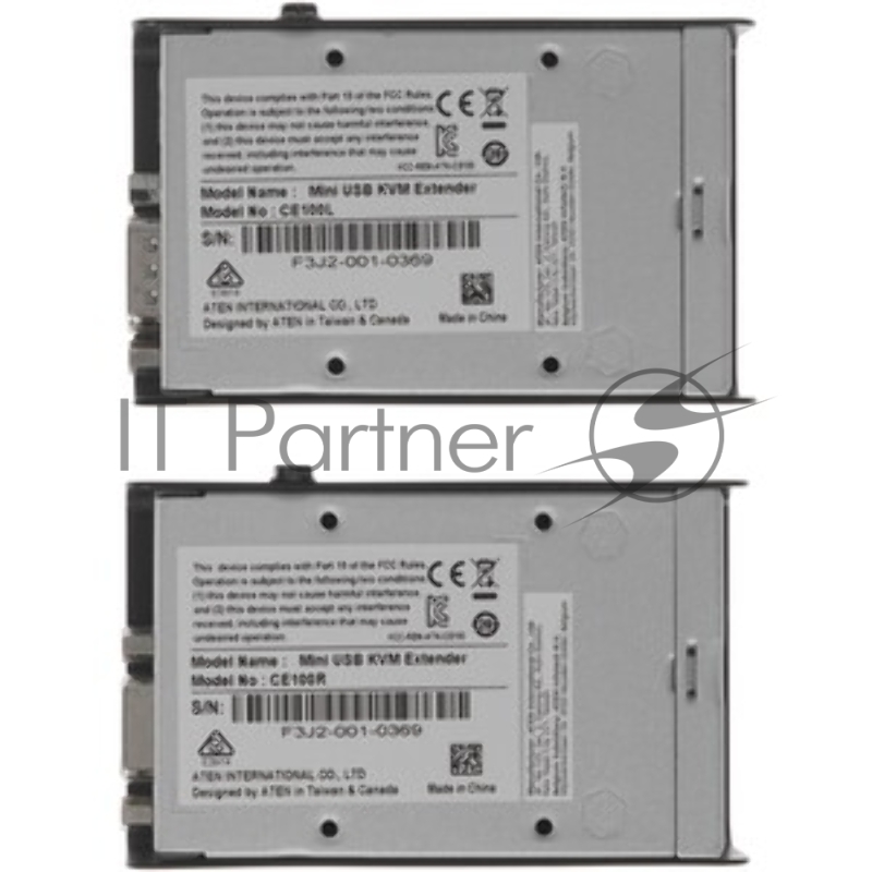 Переключатель ATEN USB VGA Cat 5 Mini KVM Extender (1280 x 1024@100m)