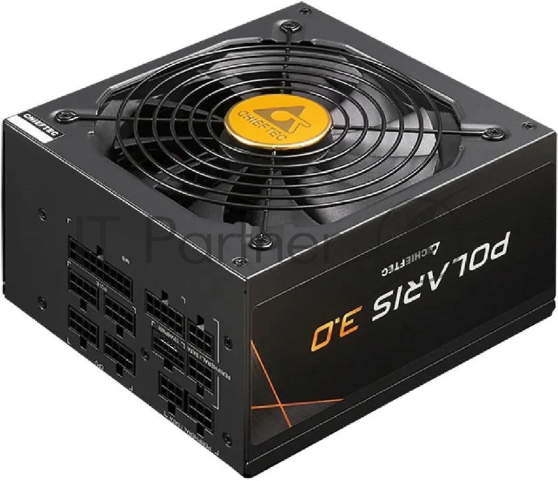 Блок питания Chieftec Polaris 3.0 PPS-1050FC-A3, 1050Вт, 80 PLUS Gold, 135мм, модульный, черный