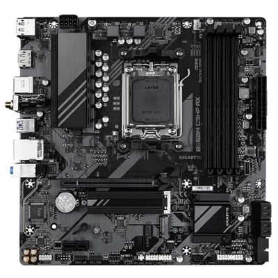 Материнская плата Gigabyte B650M D3HP AX (V1.х), AM5, AMD B650, 4xDDR5, 4xSATA, 2xM.2, 1xPCIe 4.0 x16, 1xPCIe 4.0 x1, DisplayPort, HDMI, 1x2.5Gb LAN, USB Type-C, 3x3.5 мм, 7.1, microATX