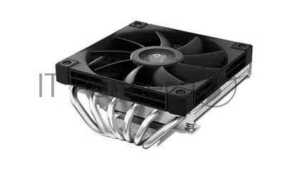 Кулер для процессора DEEPCOOL AN600 черный, 120 мм, алюминий, 1850 об/мин, 24.2 дБ, 4 pin, 180 Вт, 67 мм