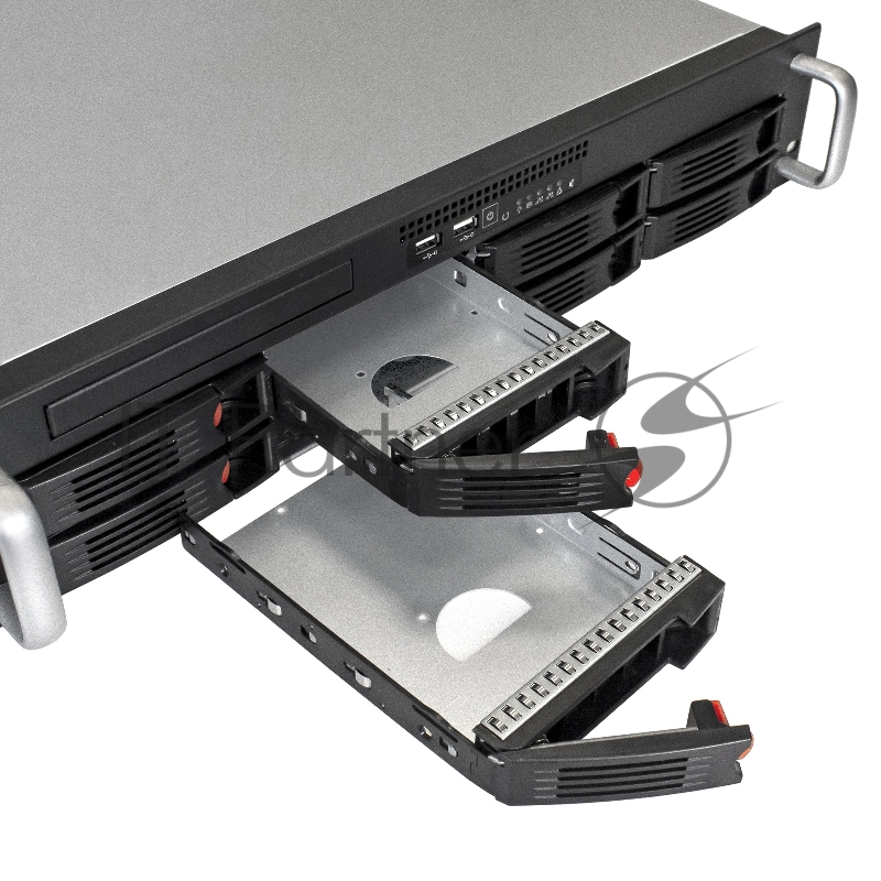 Серверная платформа ExeGate Pro 2U660-HS08 (RM 19", высота 2U, глубина 660, Redundant БП 2x800W, 8xHotSwap, USB)