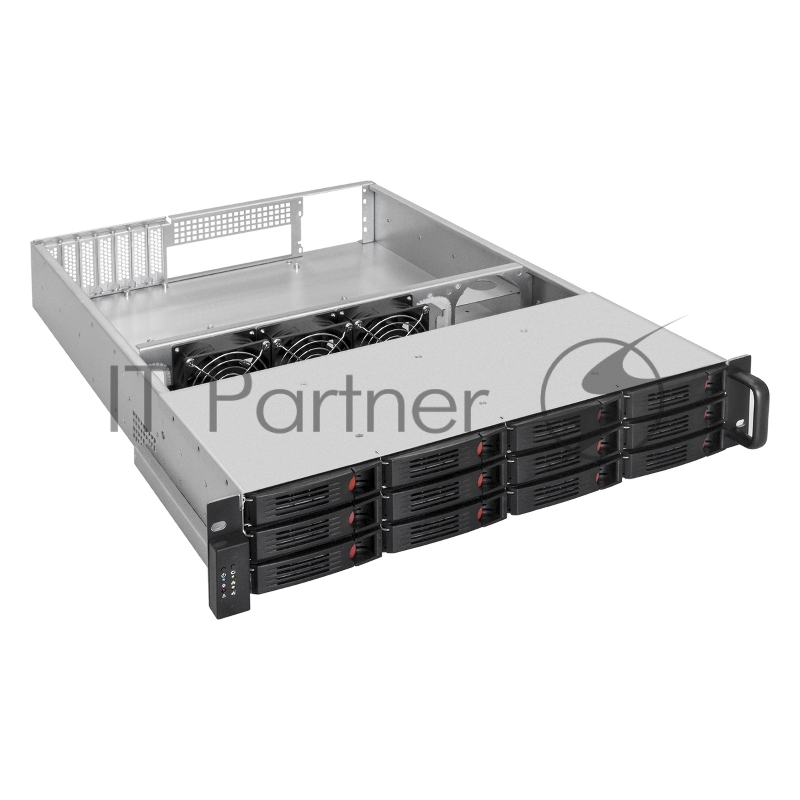 Серверная платформа ExeGate Pro 2U660-HS12 (RM 19", высота 2U, глубина 660, Redundant БП 2x1000W, 12xHotSwap)
