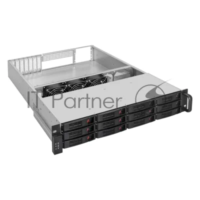 Серверная платформа ExeGate Pro 2U660-HS12 (RM 19", высота 2U, глубина 660, Redundant БП 2x1000W, 12xHotSwap)