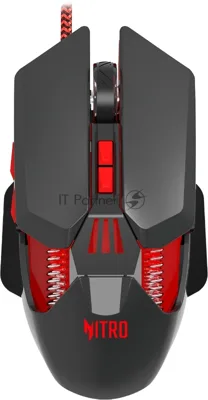 Мышь проводная Acer Nitro OMW302 черный, 7200 dpi, USB, кнопки - 7