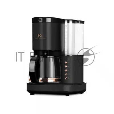 Кофеварка капельная BQ CM7002 Black-Rose Gold со встроенной кофемолкой, исп. кофе - молотый/зерновой, 1.25 л, 800 Вт.