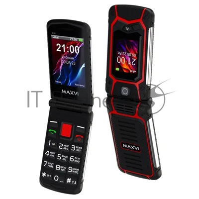 Мобильный телефон Maxvi E10 красный