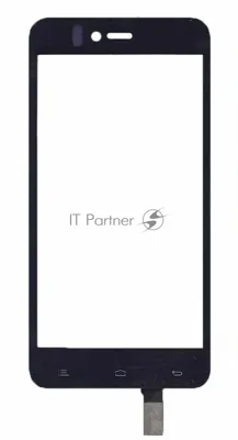 Сенсорное стекло (тачскрин) для Fly IQ YZ-CTP467(GN C620)-FPC, черное