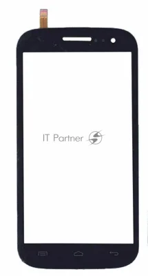 Сенсорное стекло (тачскрин) для Fly IQ451 Quattro Vista, черное