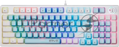 Клавиатура проводная Defender Hawk GK-418, USB, белый