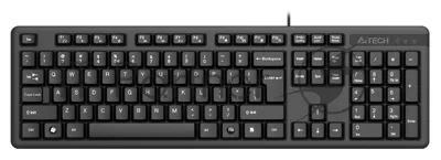 Клавиатура проводная A4Tech KR-3, USB, черный