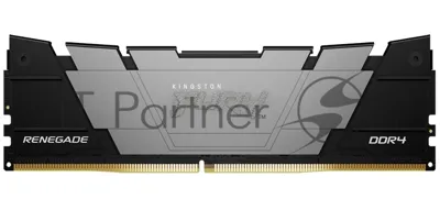 Оперативная память Kingston Fury Renegade, DDR4, 8GB (1x8GB), 3200MHz, CL16, DIMM, с радиатором, черный