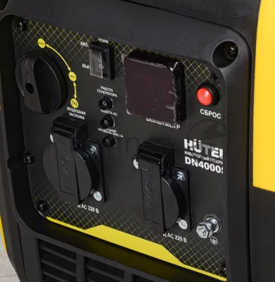 Электрогенератор бензиновый инверторный Huter DN4000Si, 3.5 кВт, 84 дБ, 25.4 кг