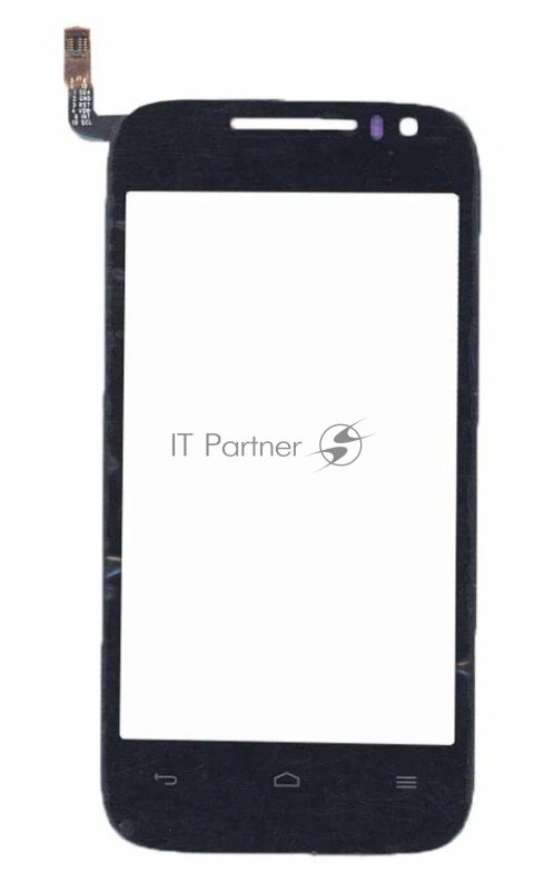 Сенсорное стекло (тачскрин) для Huawei Ascend G302D, черное