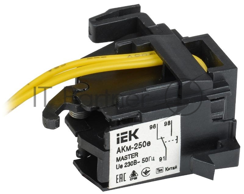Контакт аварийный IEK KARAT MASTER АКм-250е (АКм-35) с электронным расцепителем