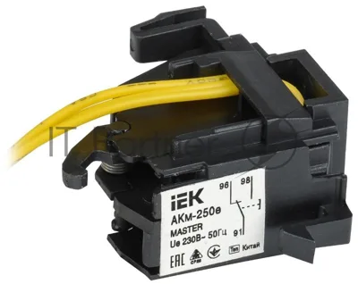 Контакт аварийный IEK KARAT MASTER АКм-250е (АКм-35) с электронным расцепителем