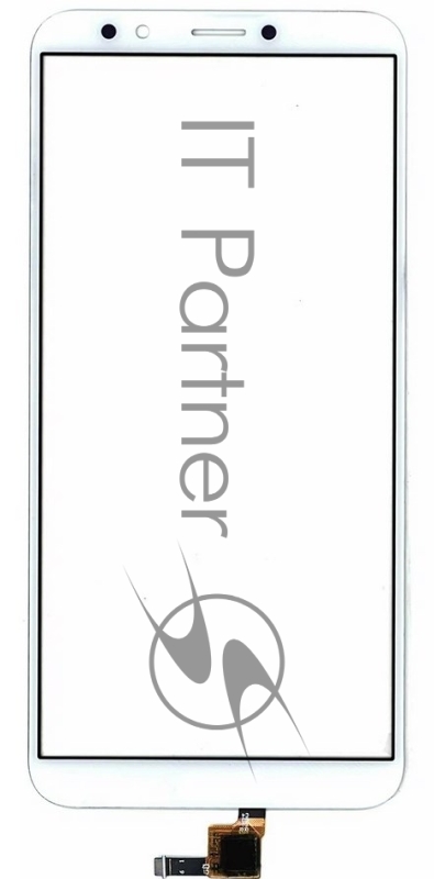 Сенсорное стекло (тачскрин) для Huawei Honor 7C pro, белое