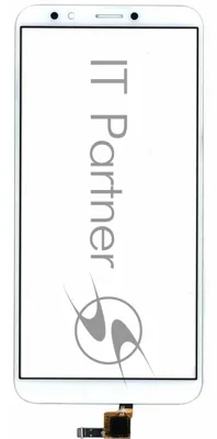 Сенсорное стекло (тачскрин) для Huawei Honor 7C pro, белое