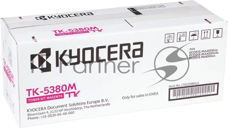 Картридж лазерный Kyocera TK-5380M 1T02Z0BNL0 пурпурный (10000 стр.) для Kyocera PA4000cx/MA4000cix/MA4000cifx