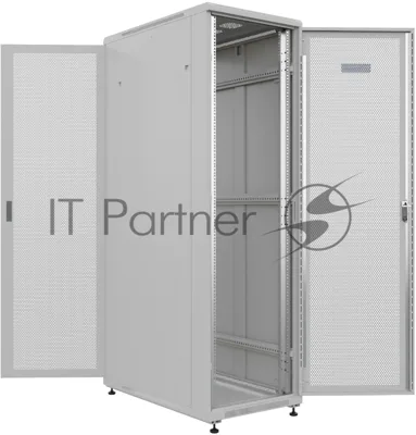 Шкаф серверный NTSS Премиум (NTSS-R42U60100PD/PD) напольный 42U 600x1000мм пер.дв.перфор. задн.дв.перфор. 900кг серый IP20 сталь