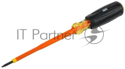 Отвертка IEK диэлектрическая SL3,0х100 Т3 ARMA2L 5