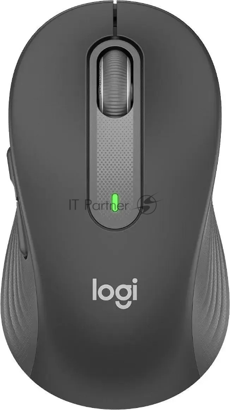 Мышь беспроводная Logitech Signature M650 графитовый, 4000 dpi, радиоканал, Bluetooth, USB, кнопки - 5