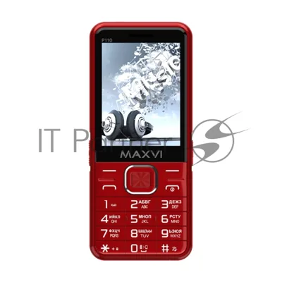 Мобильный телефон Maxvi P110 красный