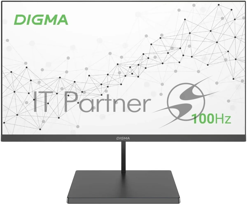 Монитор 27" Digma Progress 27A501F VA 1920x1080, 100 Гц, 5 мс, 16:9, 300 кд/м2, 1xHDMI, 1xVGA, 1x3.5 мм, черный