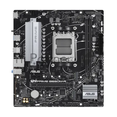 Материнская плата ASUS PRIME B650M-R, AM5, AMD B650, 2xDDR5, 4xSATA, 2xM.2, 1xPCIe 4.0 x16, 1xPCIe x1, HDMI, 1x2.5Gb LAN, 6xUSB, 3x3.5 мм, 7.1, microATX