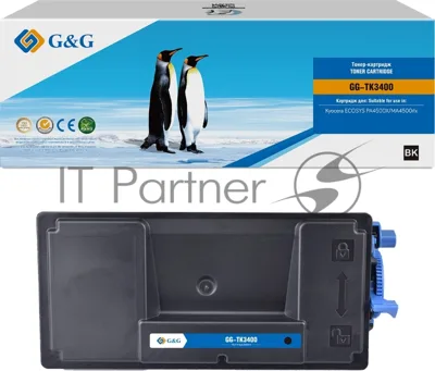 Картридж лазерный G&G GG-TK3400 черный (12500 стр) для Kyocera Ecosys PA4500X/MA4500ifx