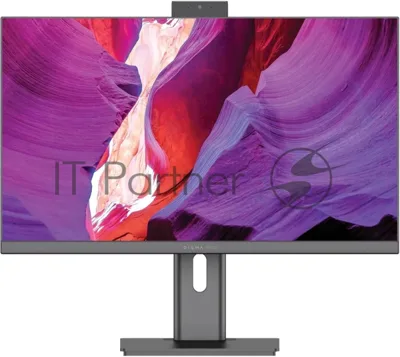 Моноблок Digma Pro Unity 23.8" Full HD i3 1215U (1.2) 8Gb SSD 256Gb RGr CR Windows 11 Professional GbitEth WiFi BT 90W клавиатура мышь Cam серый 1920x1080