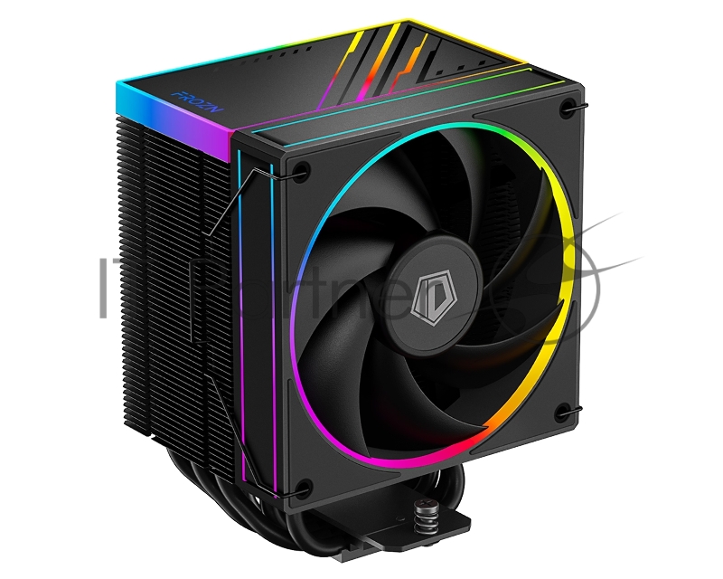 Кулер ID-Cooling Frozn A610 ARGb черный 120мм алюминий/медь 2000rpm 30db 4-pin 250W 155мм