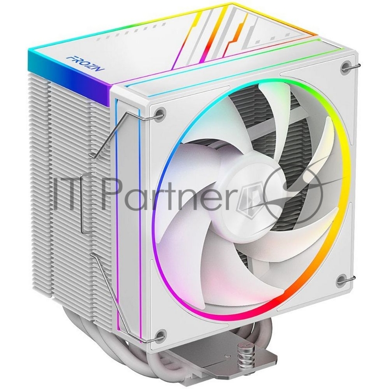 Устройство охлаждения(кулер) ID-Cooling Frozn A610 ARGb белый 120мм алюминий+медь 2000rpm 30db 4-pin 250W 155мм