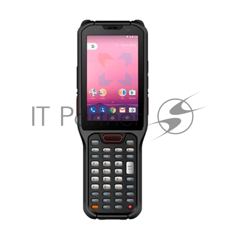 Терминал сбора данных Urovo RT40/INDUSTRY/AND 10/1.8 GHz/8xCore, Kryo 260 CPU/Qualcoмм SD 636/4+64 Gb/Zebra SE4750 SR/2D/4.0"/480 x 640/4G (LTE)/BT/GPS/Wi-Fi/5200 mAh/NFC/IP 68/280 g/2