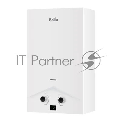 Колонка газовая Ballu GWH 10 Warmix белый, проточный, 10 л/мин, 20 кВт