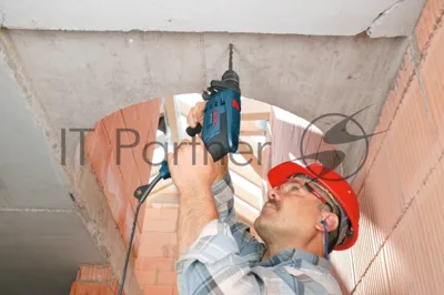 Дрель Bosch GSB 1600 RE 0601228200, 701 Вт, сетевая, ударная
