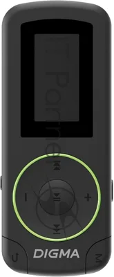 Плеер Flash Digma R4 8Gb черный/0.8"/FM/microSDHC/clip