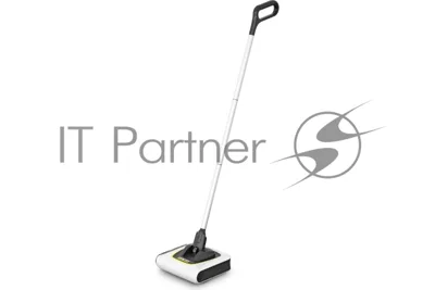 Пылесос-электровеник Karcher KB 5 белый, питание от аккумулятора, 20 Вт, уборка сухая, пылесборник 0.37 л, работа от АКБ max 30 мин
