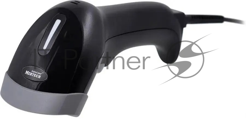 Сканер штрих-кода ручной Mertech 1300 P2D 1D/2D имидж, проводной, 100 скан/сек, USB-HID; USB-COM - эмуляция, черный