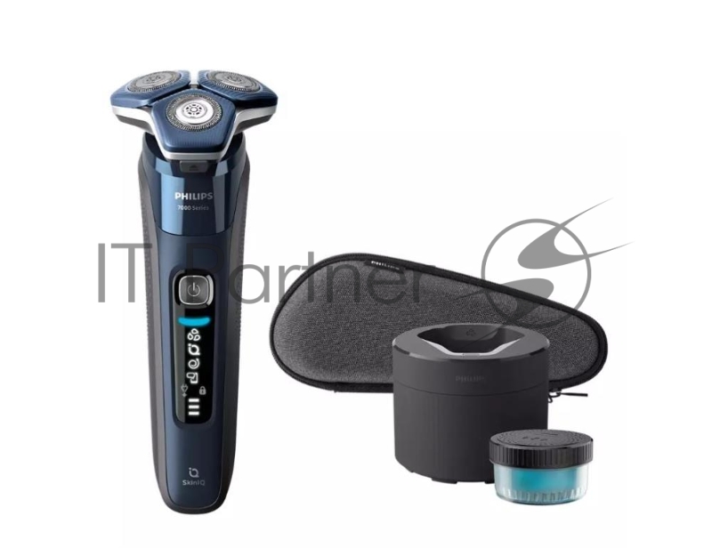 Электробритва роторная Philips S7885/50 реж.эл.:3 питан.:аккум. синий