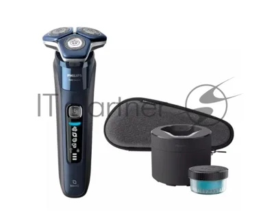 Электробритва роторная Philips S7885/50 реж.эл.:3 питан.:аккум. синий