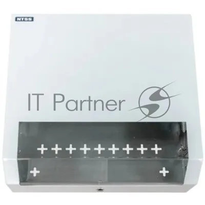 Шкаф коммутационный NTSS (NTSS-SOHO5U) настенный 5U 520x140 мм пер. дв. стекл несъемн. бок. пан. 80 кг белый IP20